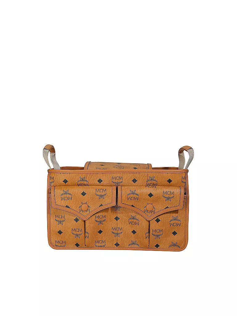 MCM Taschenorganizer DIAMOND VISETOR braun