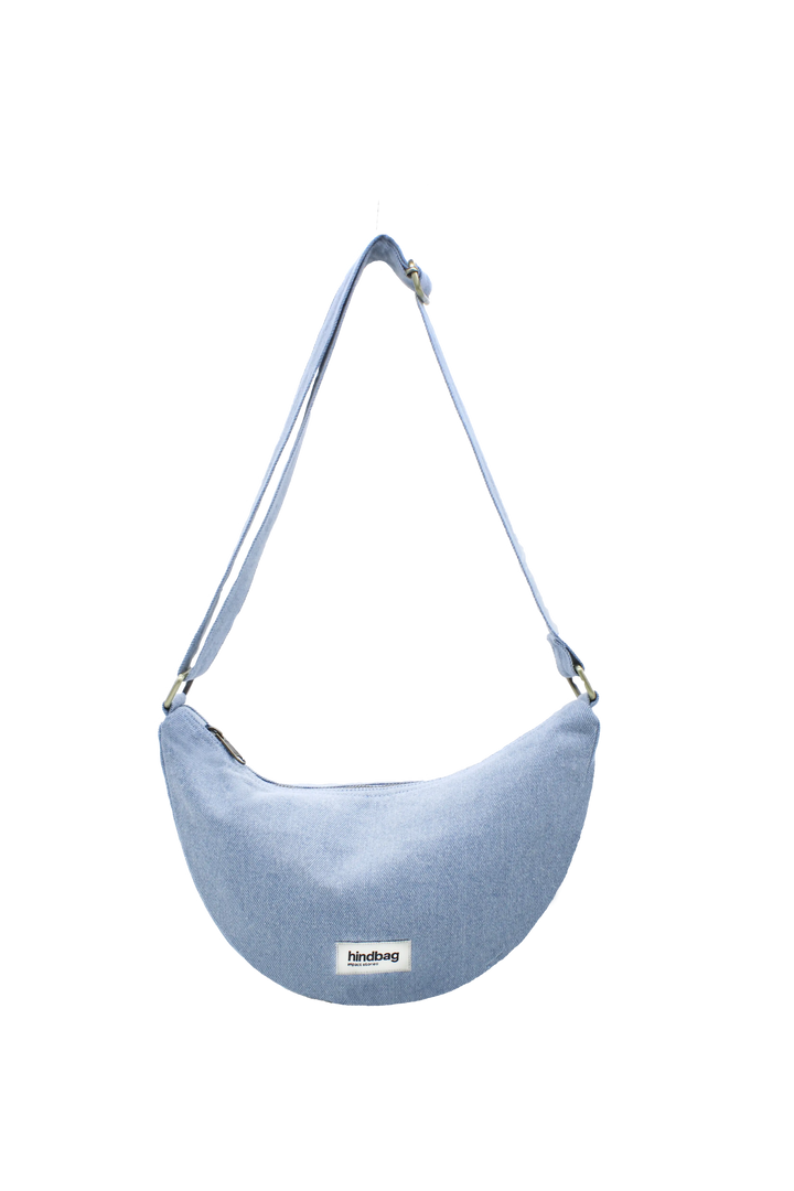 Sac banane Andrea Denim Bleu