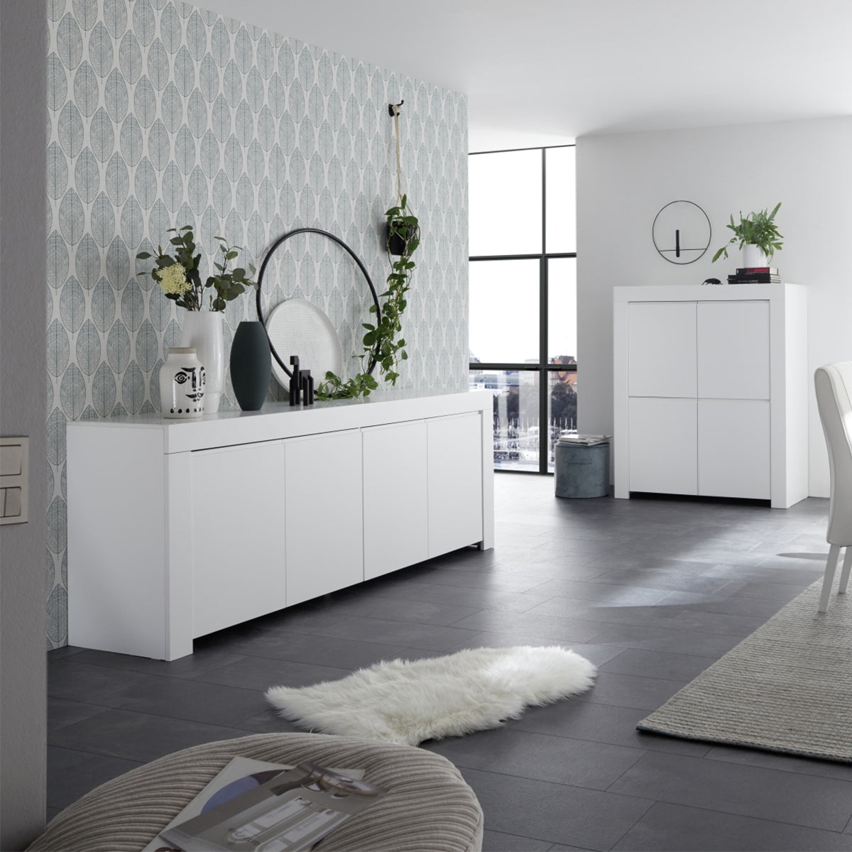 Calicosy - FIRENZE Buffet 4 deuren - H81 cm