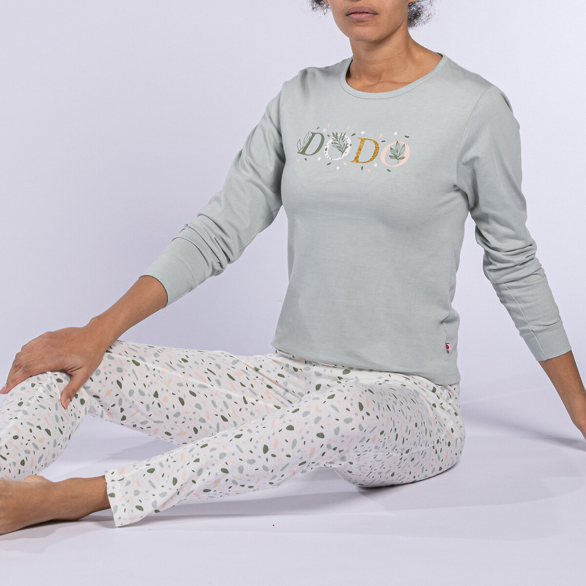 DODO<br>Pijama de malha de manga comprida, Terre