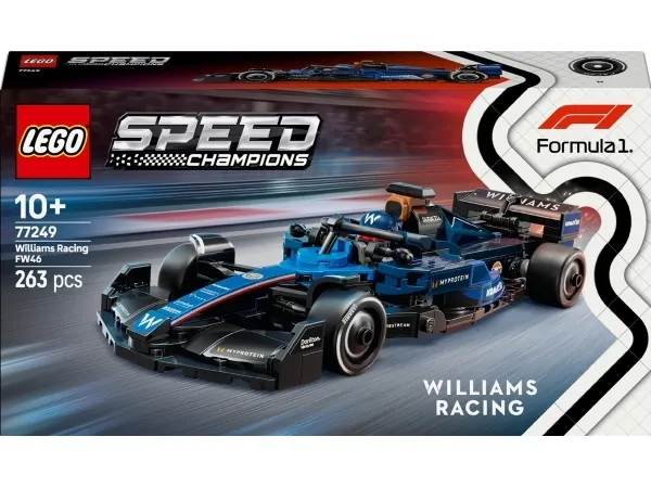 LEGO Speed Champions 77249 Williams Racing FW46 F1-racerbil