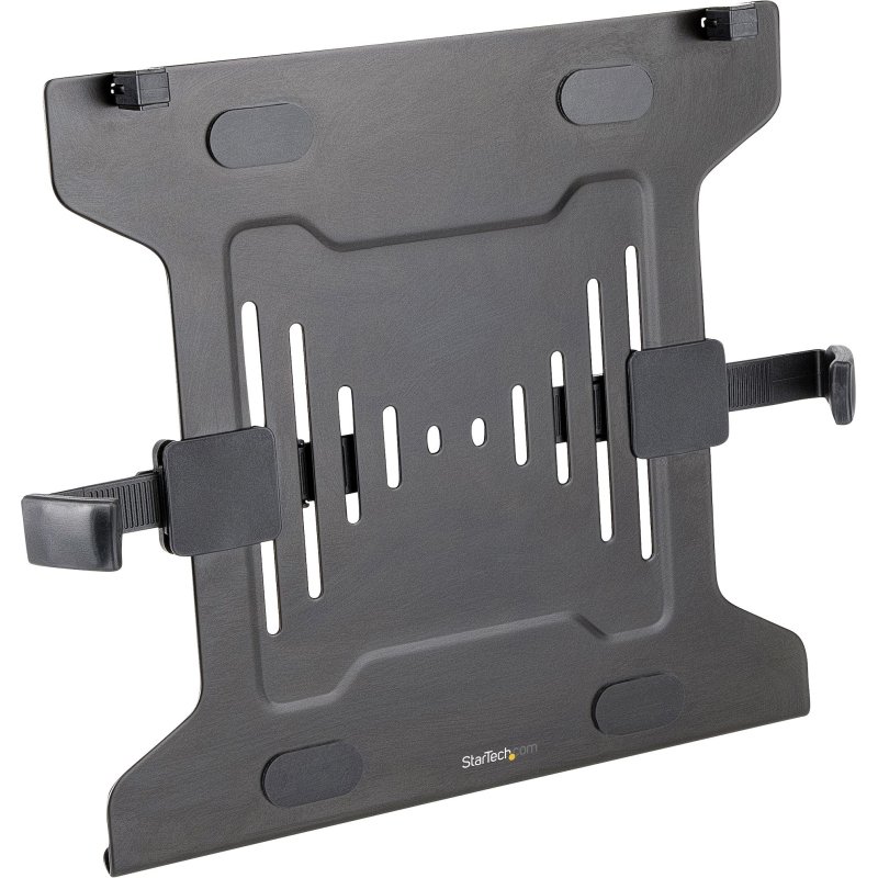 StarTech.com Support pour Ordinateur Portable VESA - Plaque Adaptateur VESA avec Orifices de montage 75x75/100x100 - Support Ordi Portable - Max 4,5kg - Plateau Ventillé pour PC Portable Compatible VESA