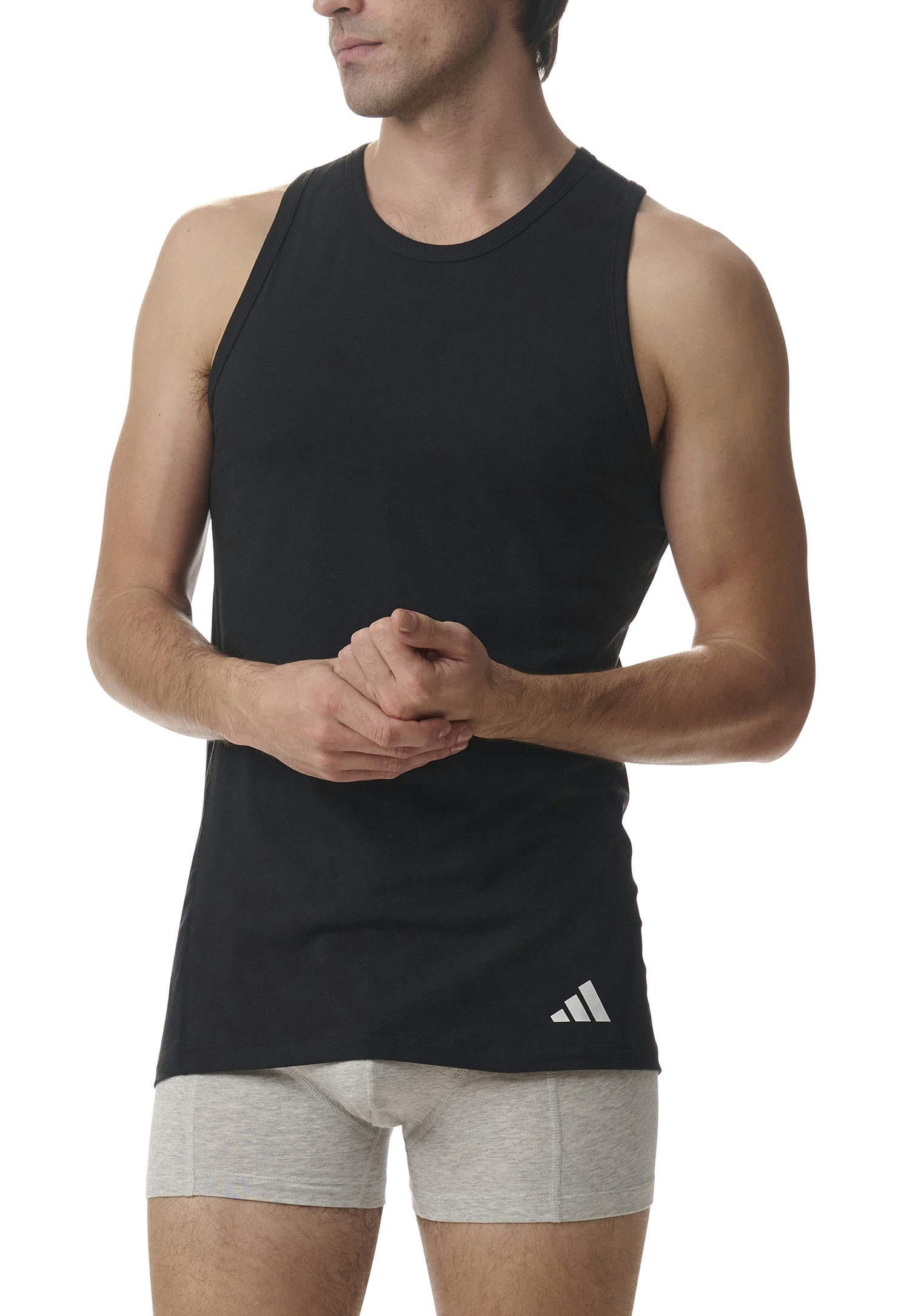 adidas Sportswear Tanktop »Active Flex Cotton Ergonomic«, mit belüfteter Netzpasse am Rücken, elastisch, Rundhalsausschnitt