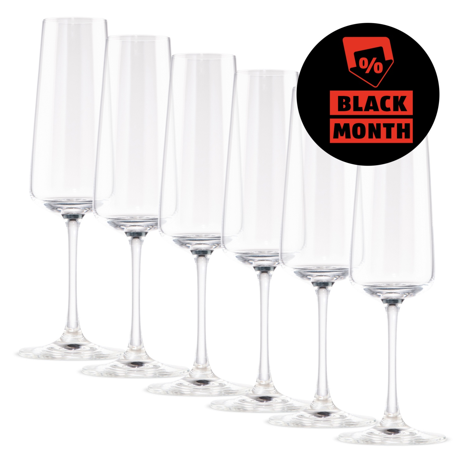 CROFTON Wasser- und Champagner-Glas-Sortiment