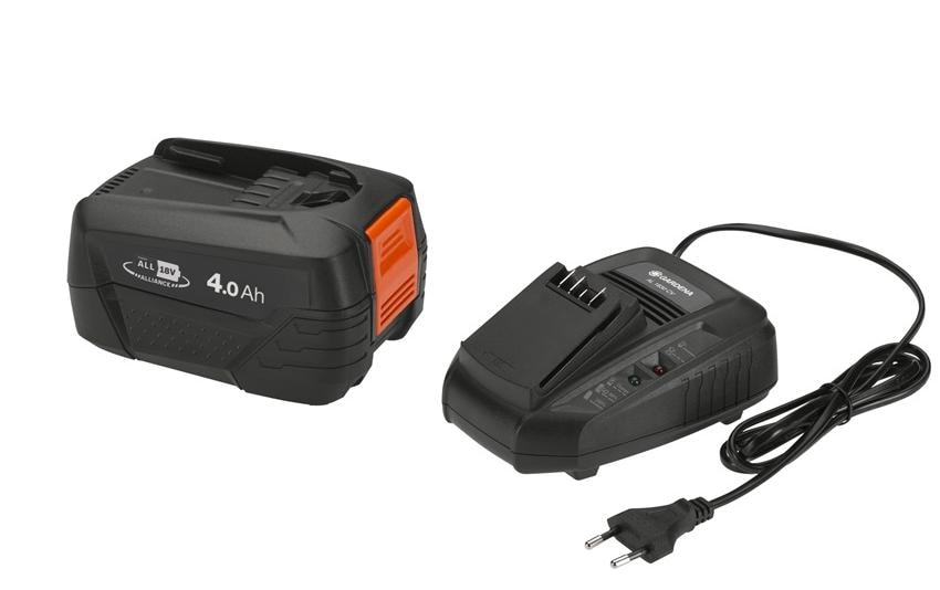 Akku und Ladegerät P4A PBA 18 V/72 + AL 1830 CV<br>Starter-Set für das 18 V POWER FOR ALL System