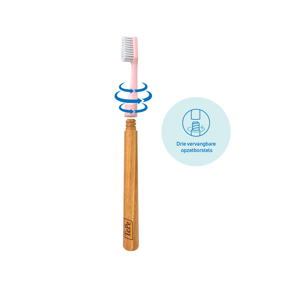 TePe Choice™ Soft Tandenborstel Roze3 stuks
