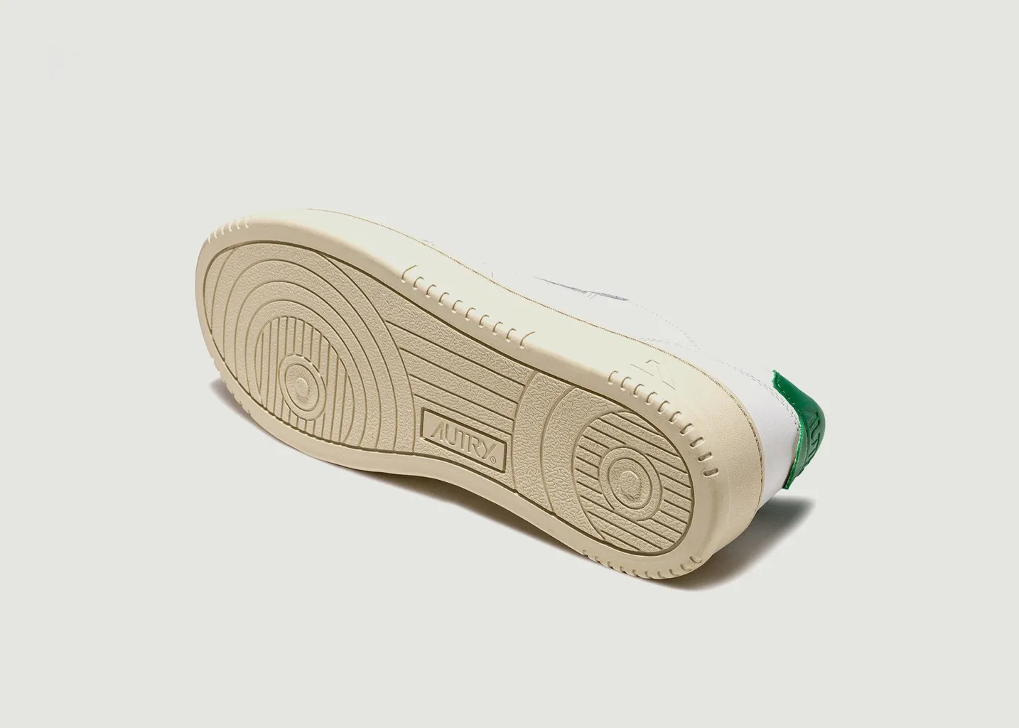 Baskets Medalist Low en Cuir Blanc AUTRY