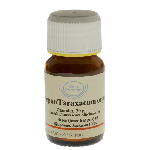 Allergica Hepar/Taraxacum organocomp, globuli - 30 g