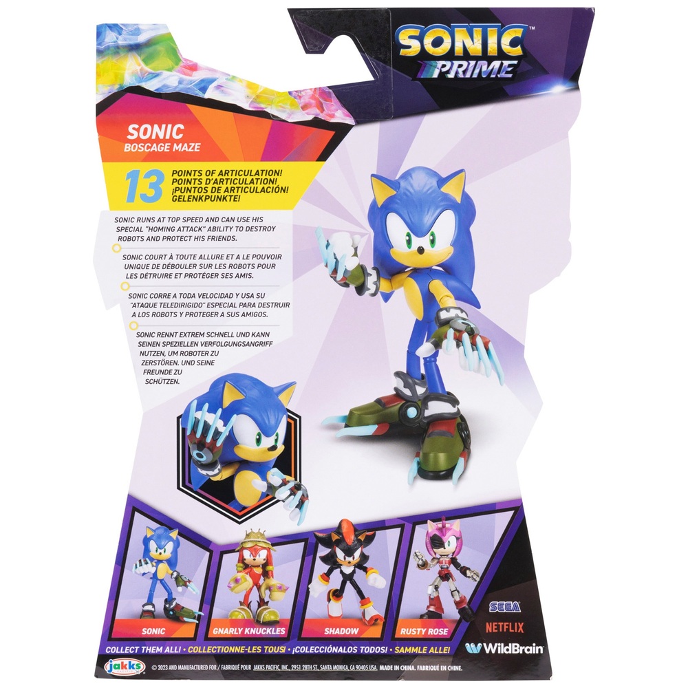 Sonic Prime 13 cm Figur – Sonic Boscagge Maze