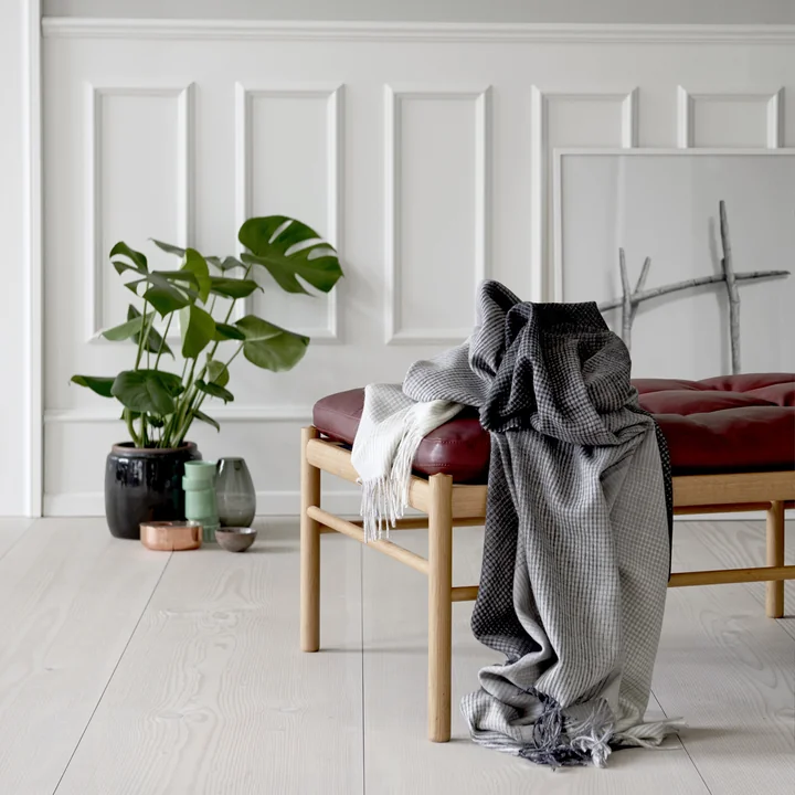 Elvang - Horizon Decke, 130 x 200 cm, midnight blue