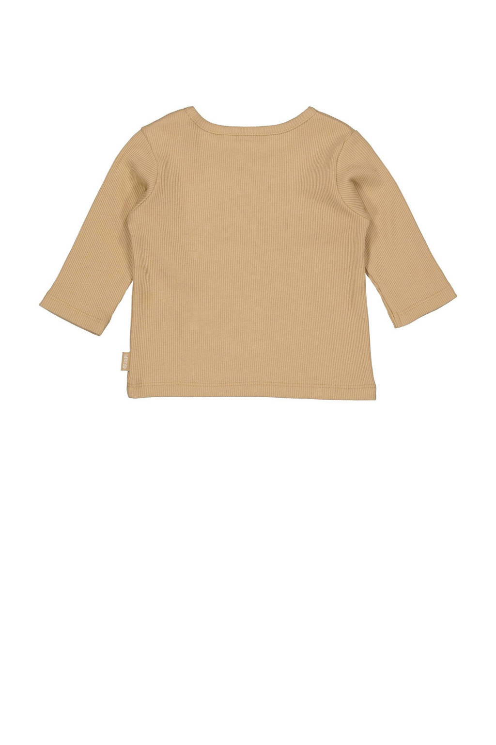 Quapi baby ribgebreide longsleeve FALLON zand