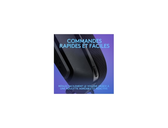 LOGITECH - Webcam + micro casque Casque gaming - léger - g - g335 filaire - noir certifié dis...