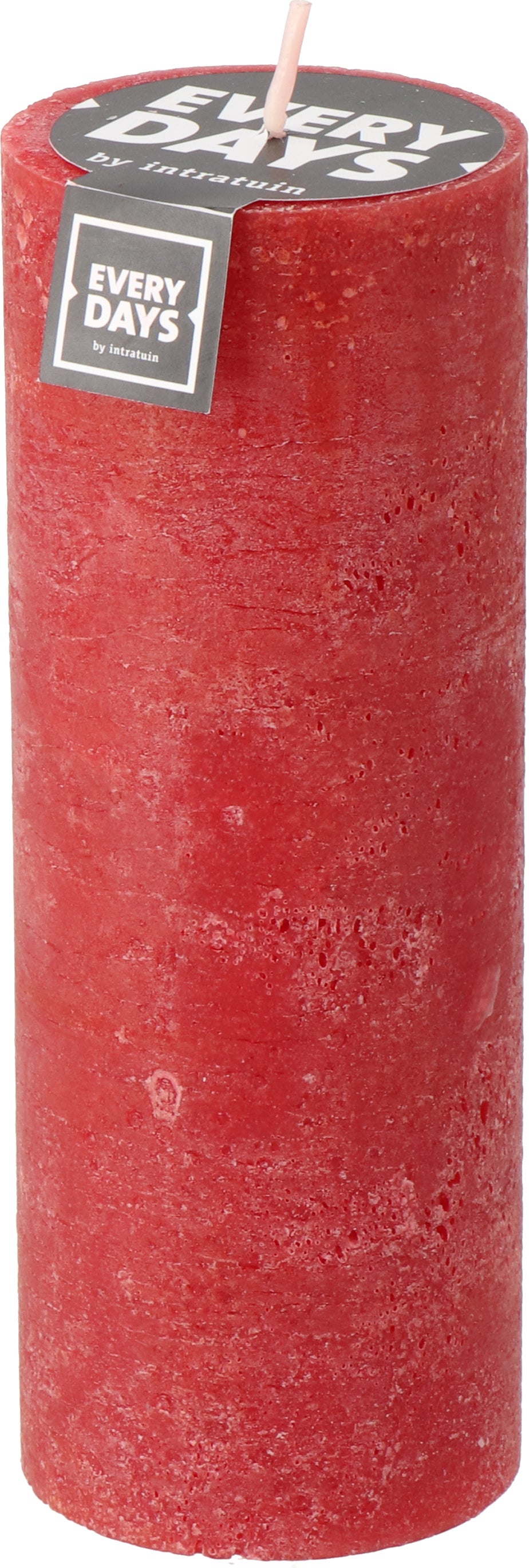 Everydays stompkaars Rustiek donker rood 100 uur D 7 H 19 cm