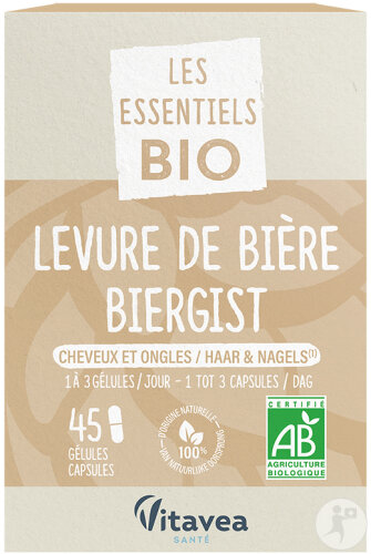 Vitavea Les Essentiels Levure De Bière Bio 45 Gélules
