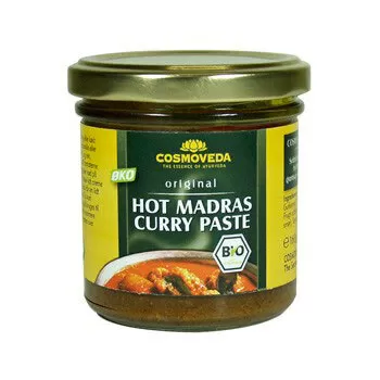 Hot Madras Curry Paste Ø - 160 g.