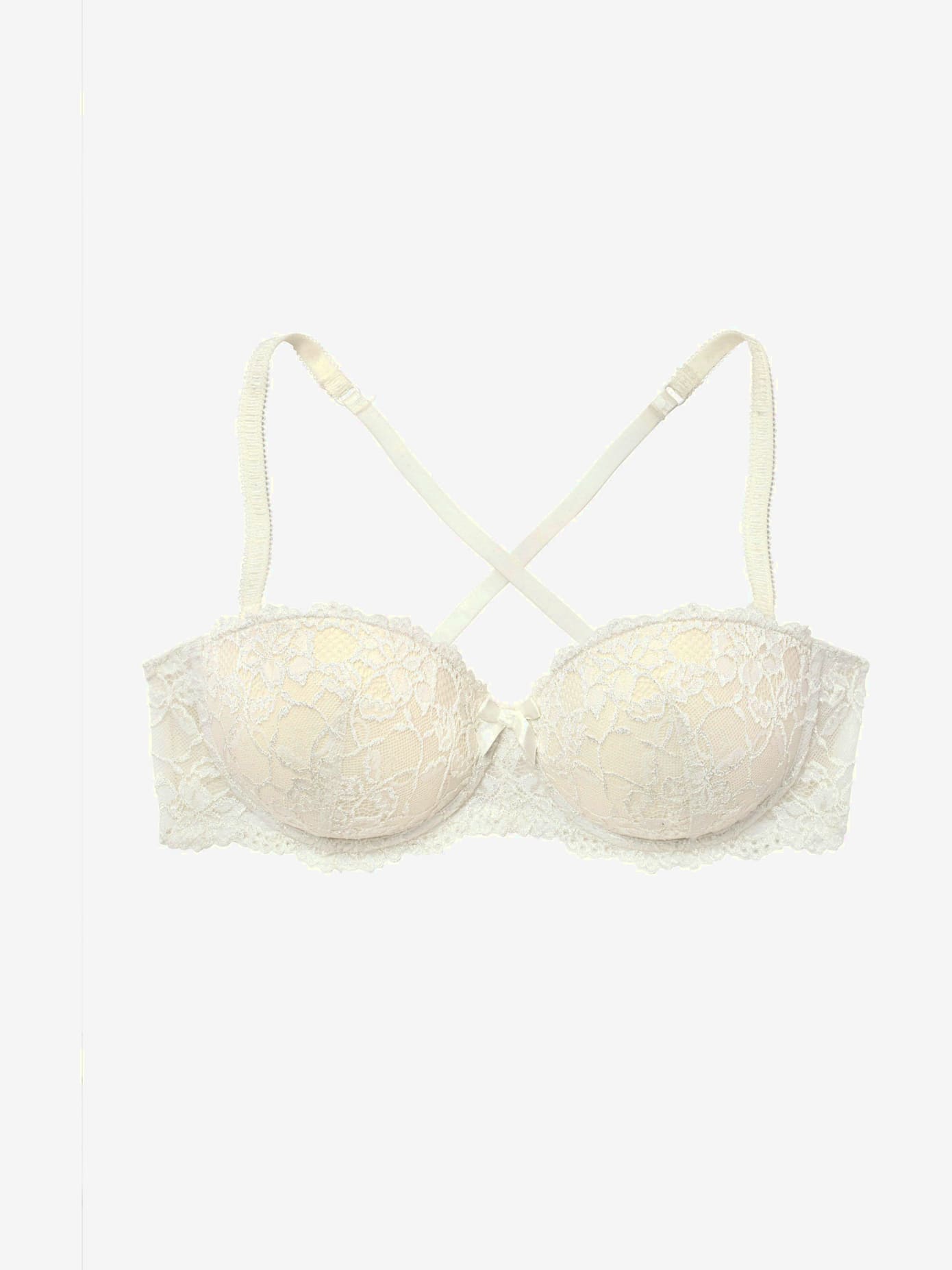 Soutien-gorge balconnet push-up vivance avec bretelles amovibles