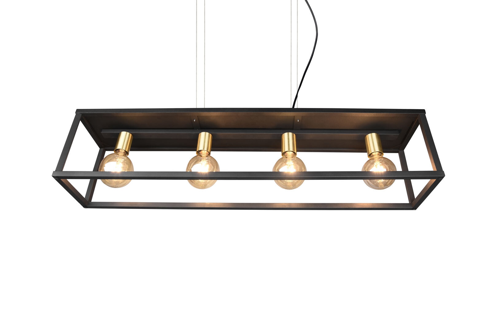 Retrofit Pendellampe VITO schwarz