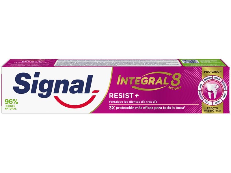 Signal Zahnpasta Integral 8 Restist  75 ml Zahncreme für ein gesundes Zahnfleisch und starke Zähne