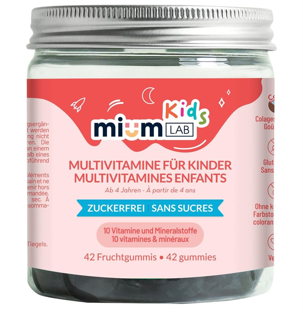 MIUMLAB Gummies Kinder<br>42 Stück, Dose