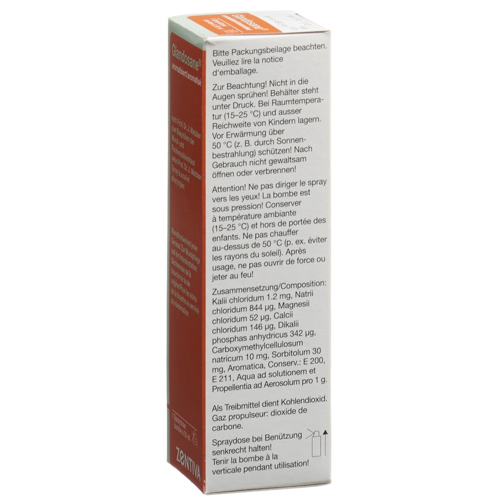 Glandosane Spray aromatisiert Aeros Spr 50 ml