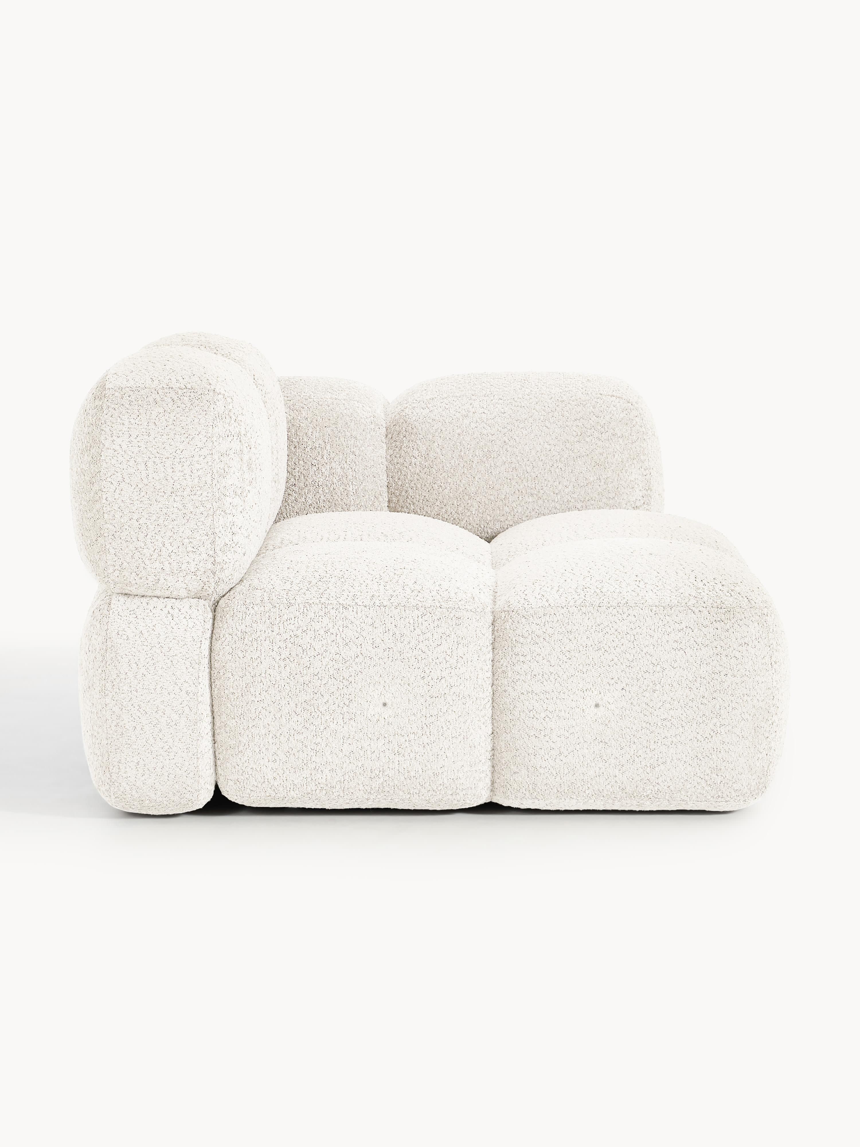 Hoekmodule Tayla van teddy bouclé
