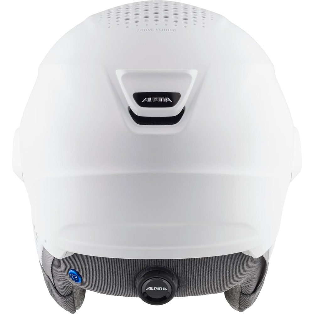 Alpina Alto V Visierhelm mattweiß