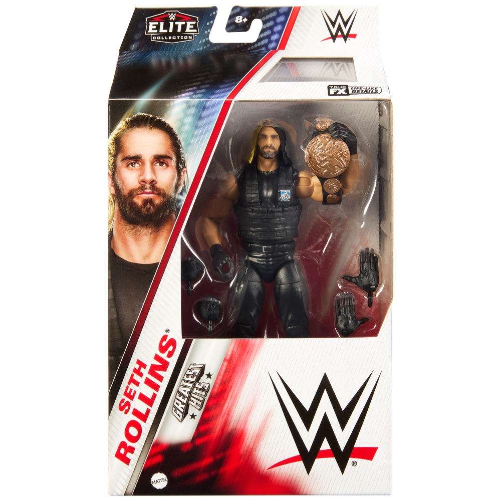 WWE Elite Series Greatest Hits Seth Rollins Actionfigur