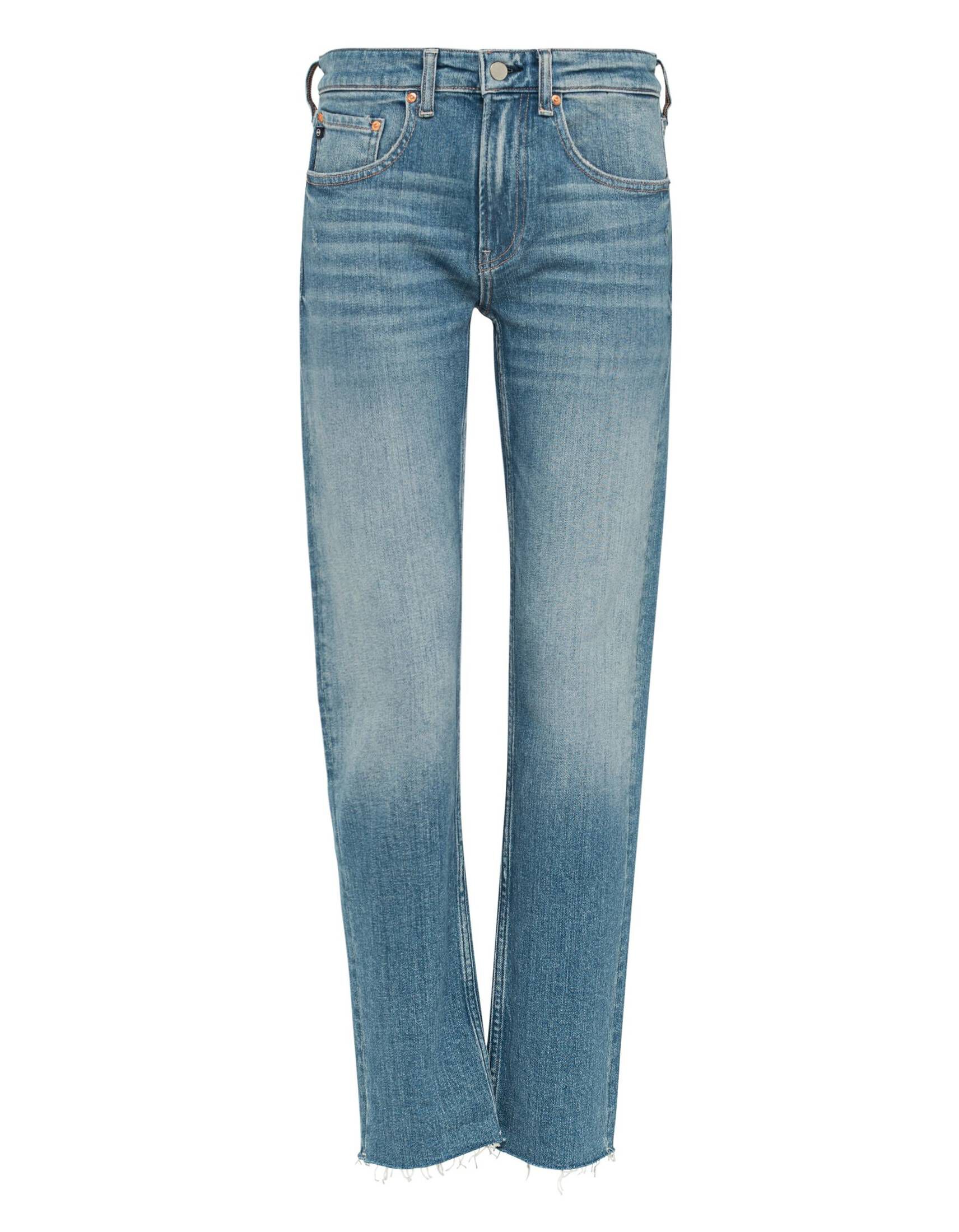AG - Adriano Goldschmied| Damen Jeans GIRLFRIEND Straight Fit verkürzt