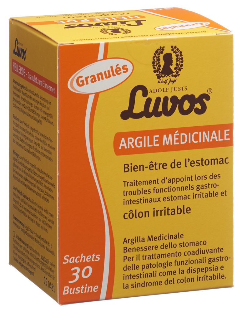 LUVOS Heilerde<br>30 Stück, Beutel, Granulat, magenfein