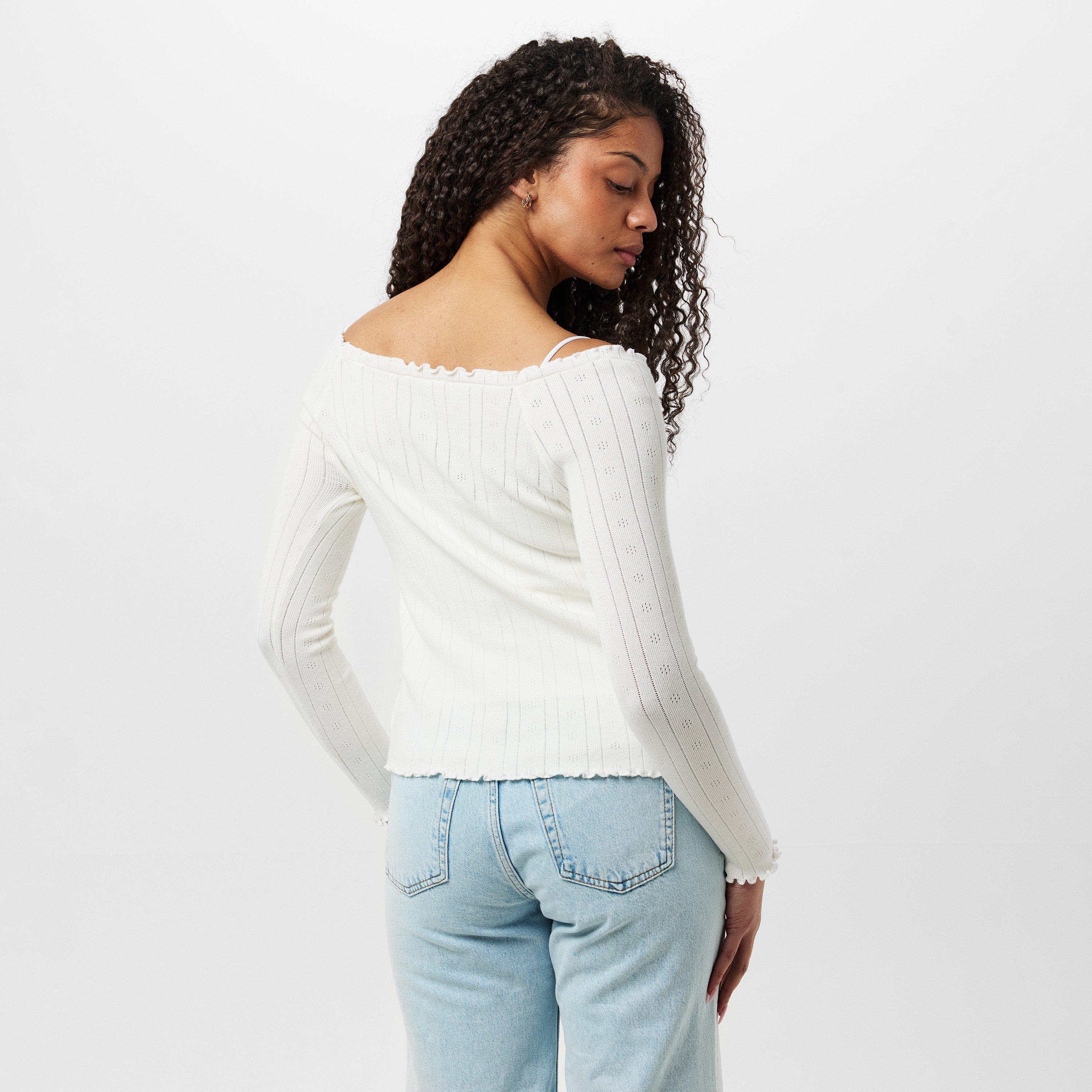 Jack Wills JW Pointelle Cardigan