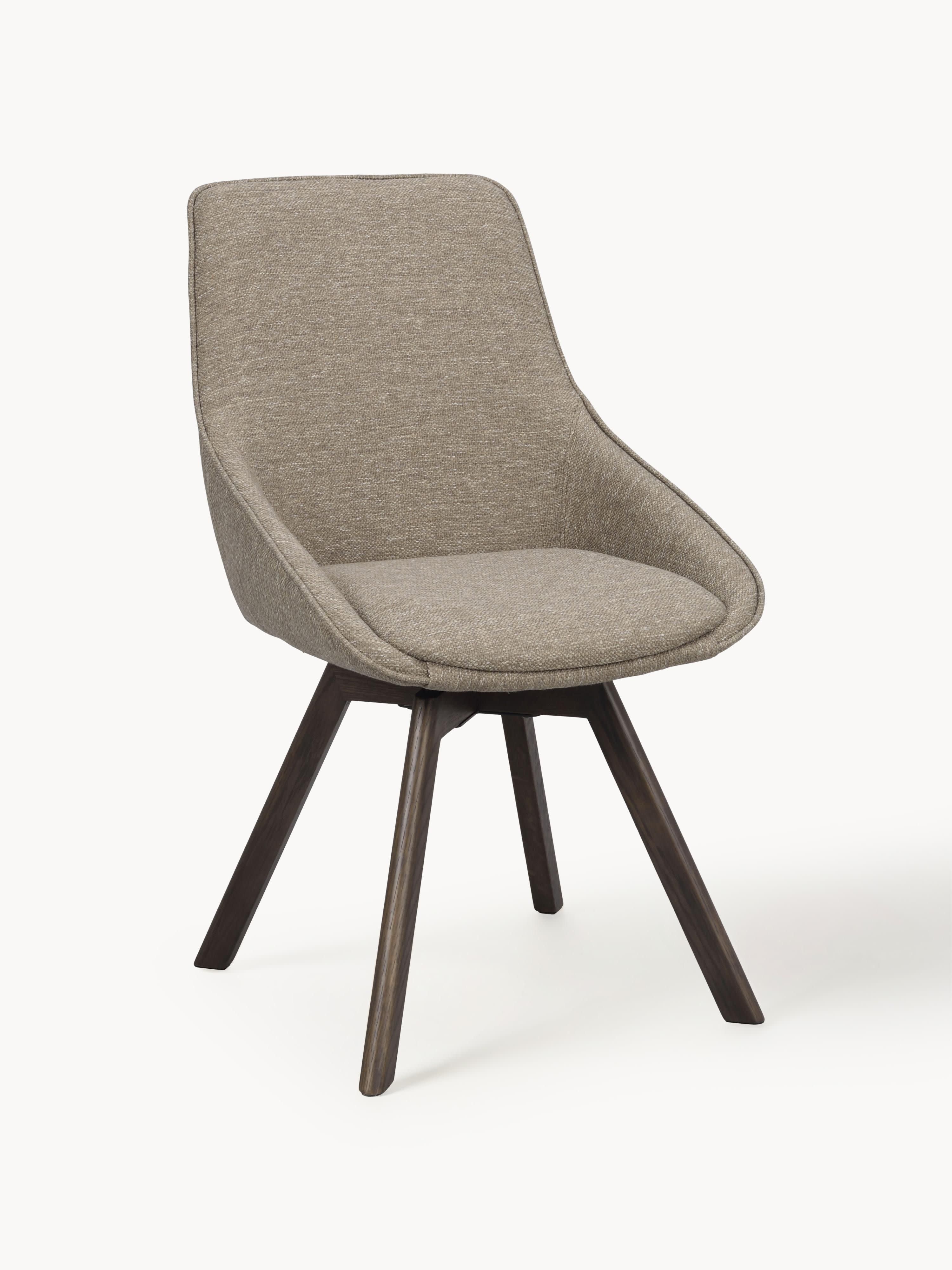 Draaibare gestoffeerde stoelen Alison, 2 stuks