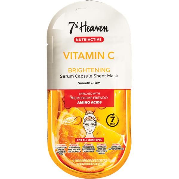 Máscara Facial Toalhete Iluminador Vitamina C