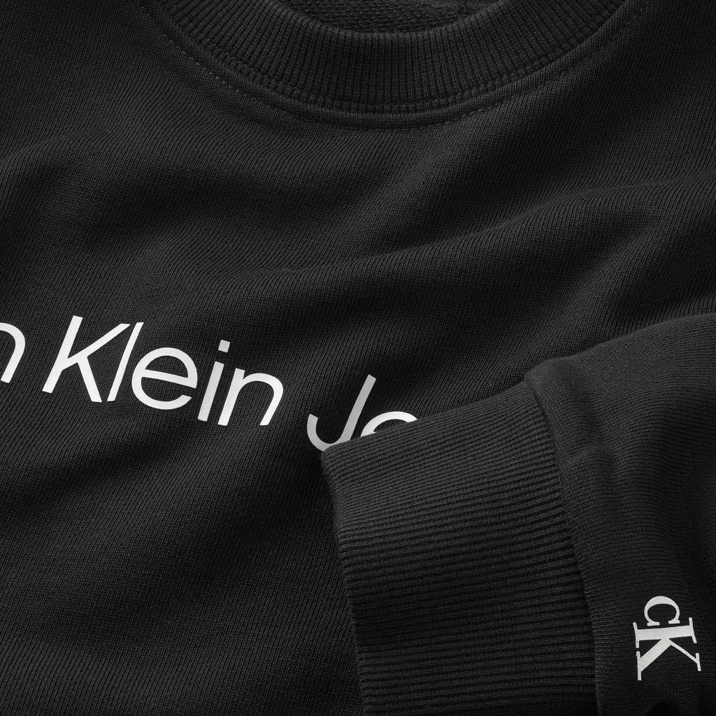 Calvin Klein sweater met logo zwart