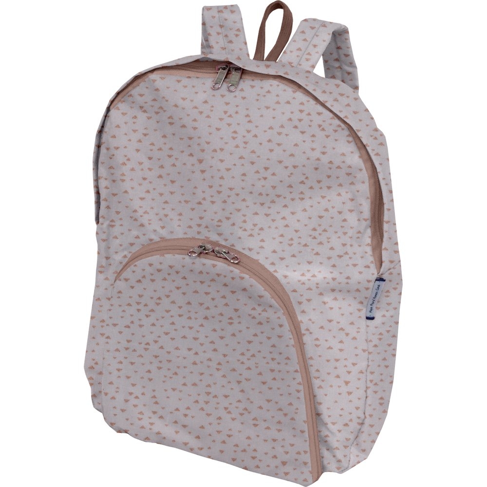 Sac À Dos Pliable Triangle Cuivré Gris