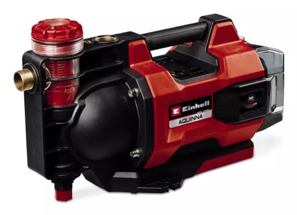 Einhell AQUINNA, Batteri, 3,7 stang, 3800 l/t, Sort, Rød - SOLO
