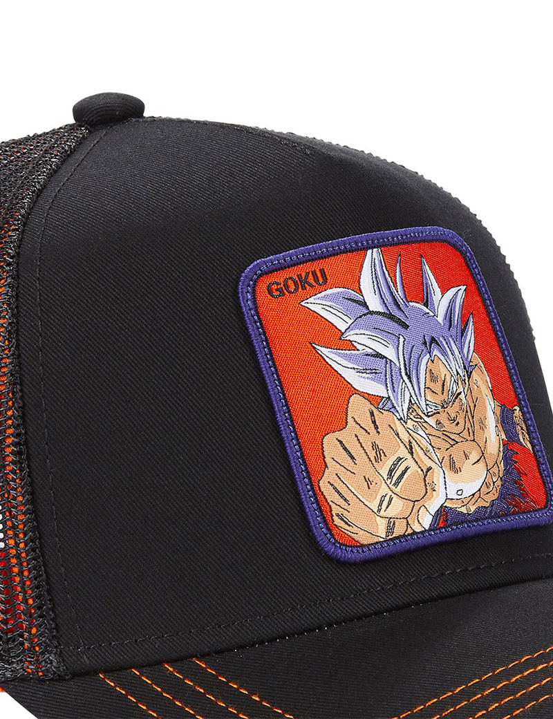 CAPSLAB CASQUETTE ADULTE TRUCKER GOKU ULTRA NOIR