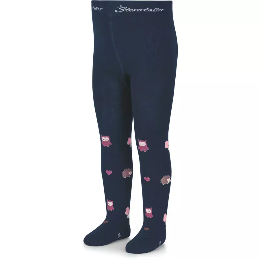 Sterntaler Strumpfhose Waldtiere marine