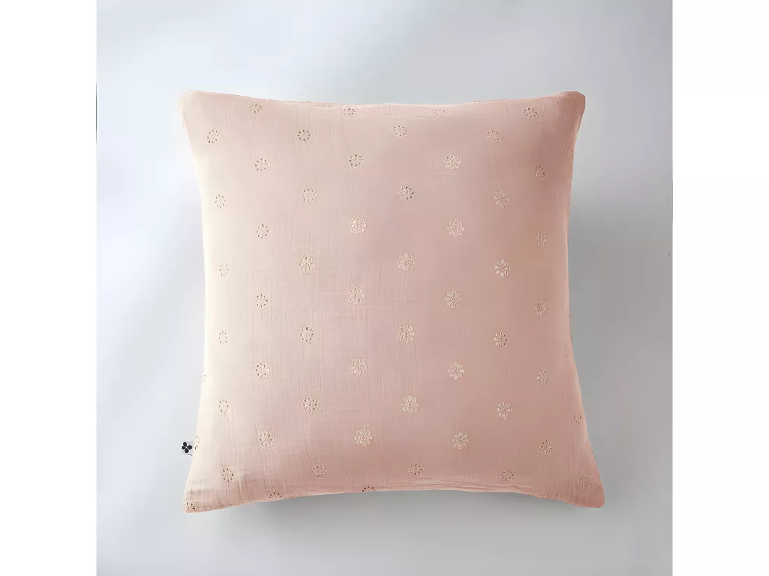 Taie d'oreiller Brodée Déco