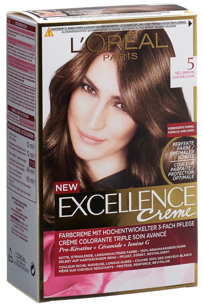 EXCELLENCE Creme Triple Protection Creme 5 hellbraun 1 Stk