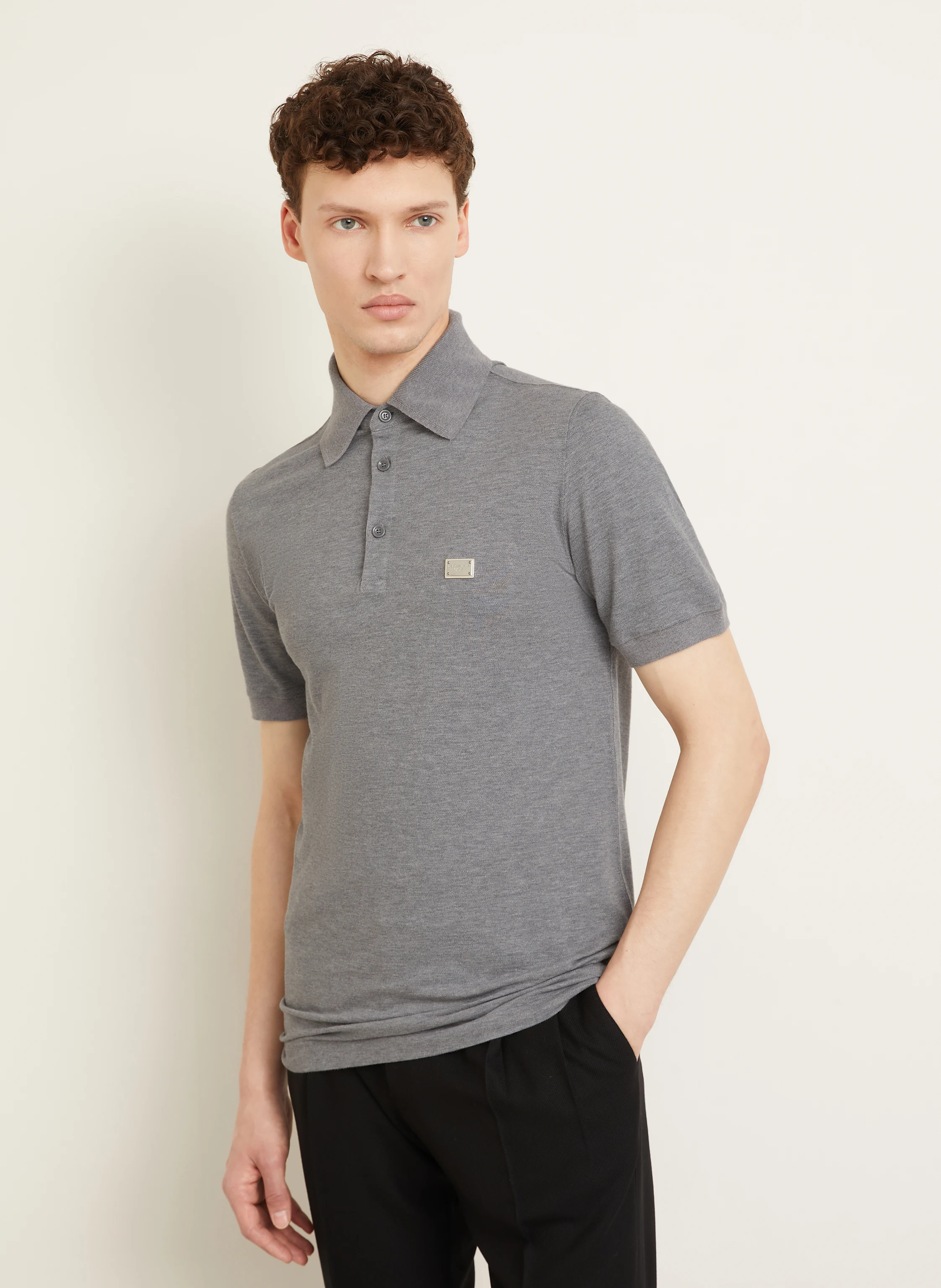DOLCE & GABBANA Piqué-Poloshirt