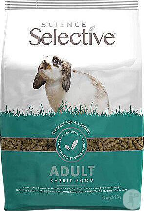 Supreme Selective Aliment Lapin Adult Granulés Sac 1,5kg