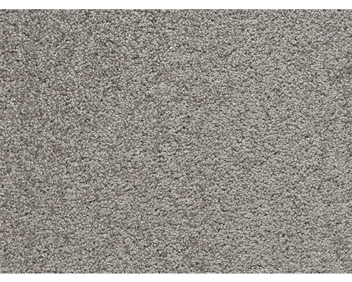 Tapijt Saxony Silkysoft lichtgrijs 400 cm breed (per meter verkocht)