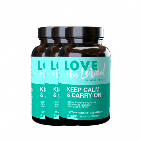 Love and be Loved Gummies Anti-stress et Energie 9 semaines