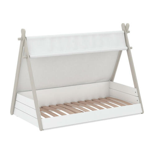 Lit enfant 70x140 Croisillons et toile TOTEM - CBA Meubles