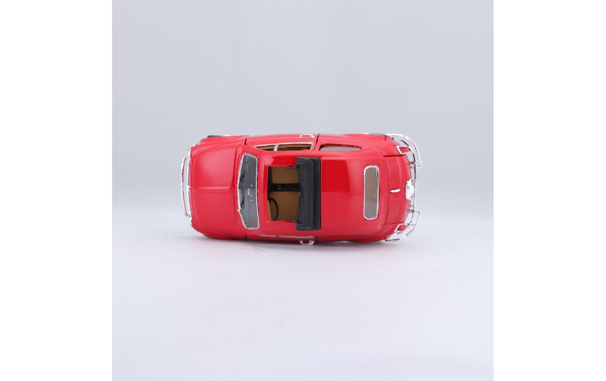Fiat 500 L 1968 Rot 1:24Sammlermodell im Massstab 1:24