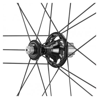 Paire de Roues Campagnolo Bora WTO 60 Dark Label Tubeless Ready | 9x100 - 9x130 mm