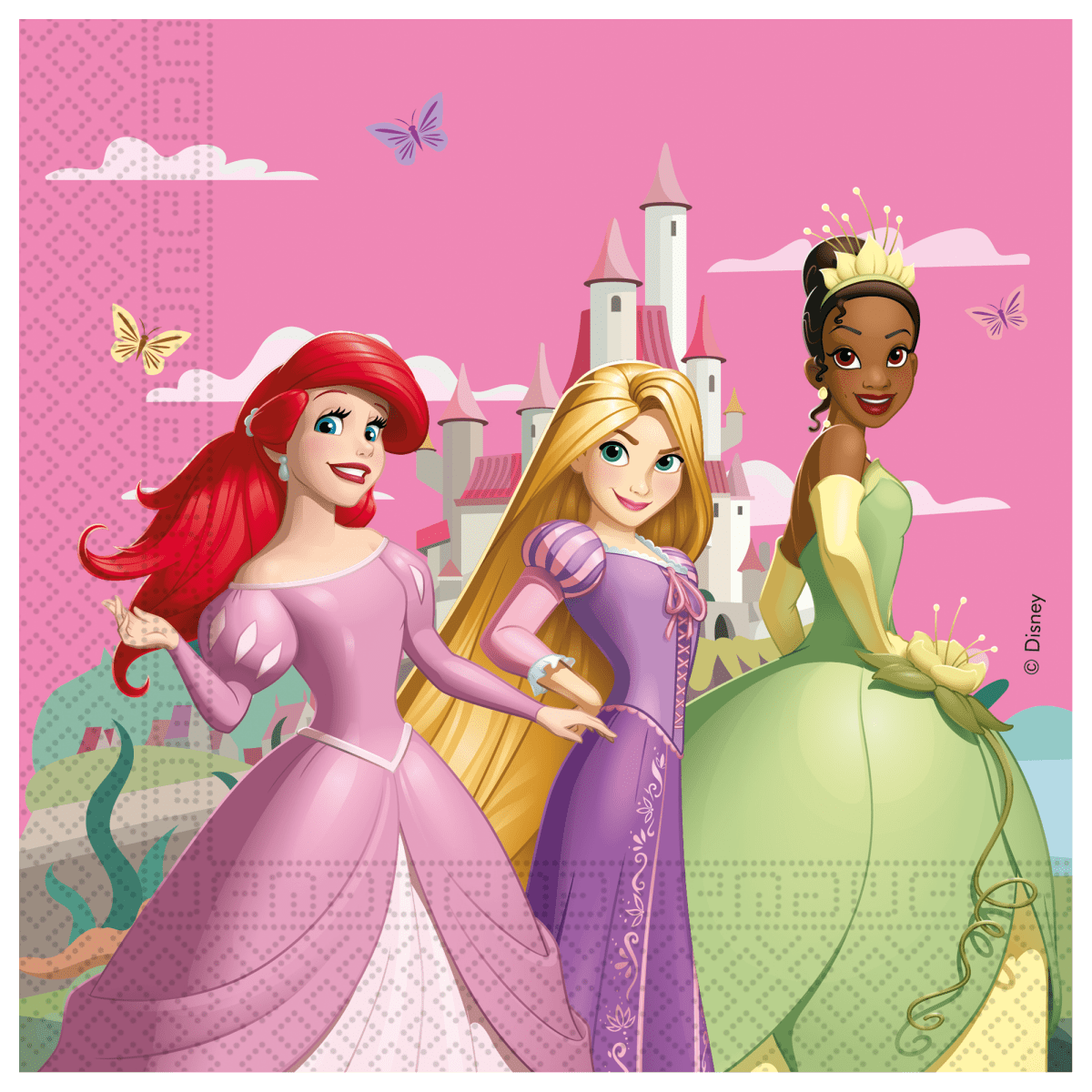Disney Prinsessen Servetten 33cm 20st