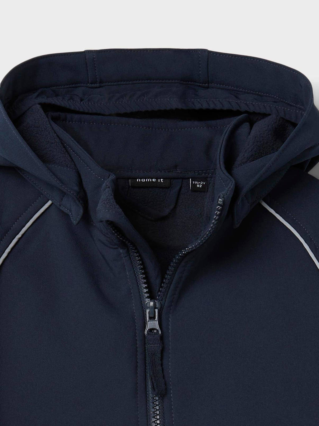 NAME IT unisex softshell buitenspeelpak NMNALFA donkerblauw