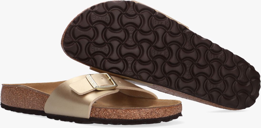 BIRKENSTOCK gouden birkenstock slippers madrid