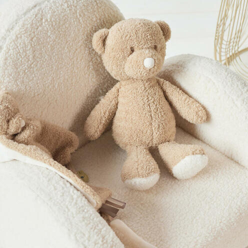 PELUCHE OURS - CARAMEL - NATTOU